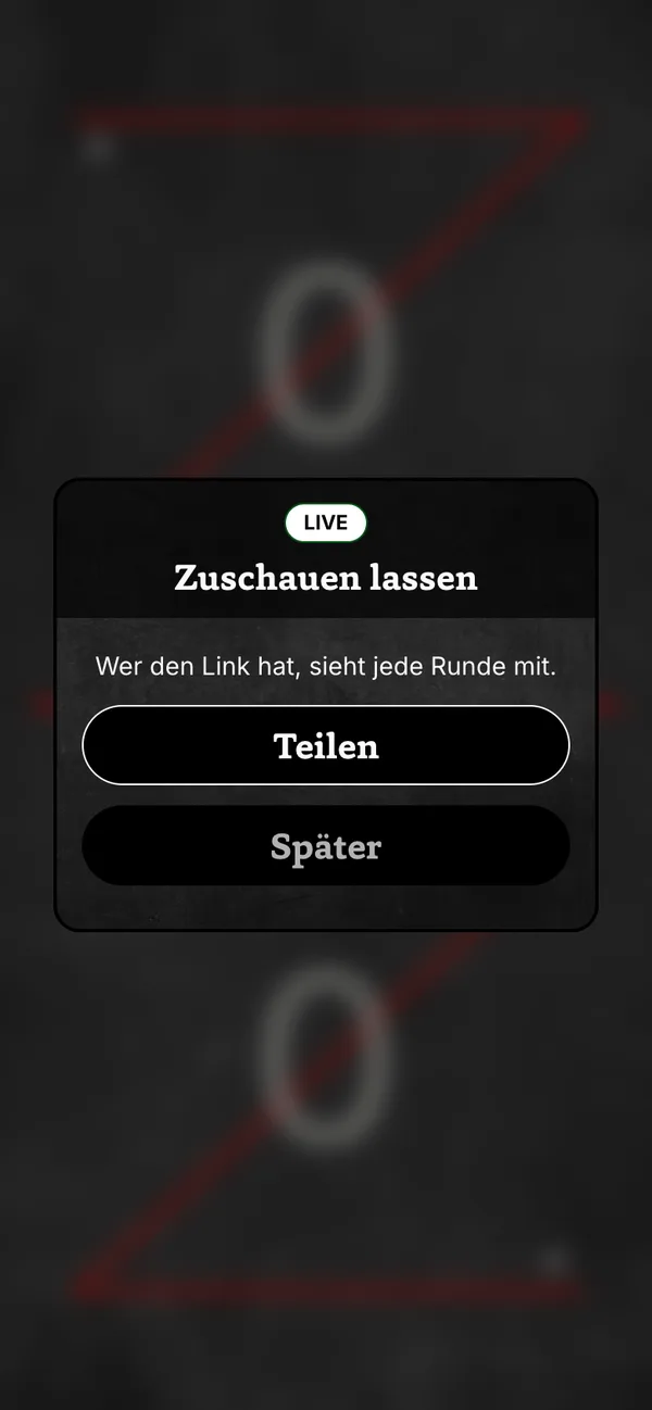 Fenster «Zuschauen lassen»